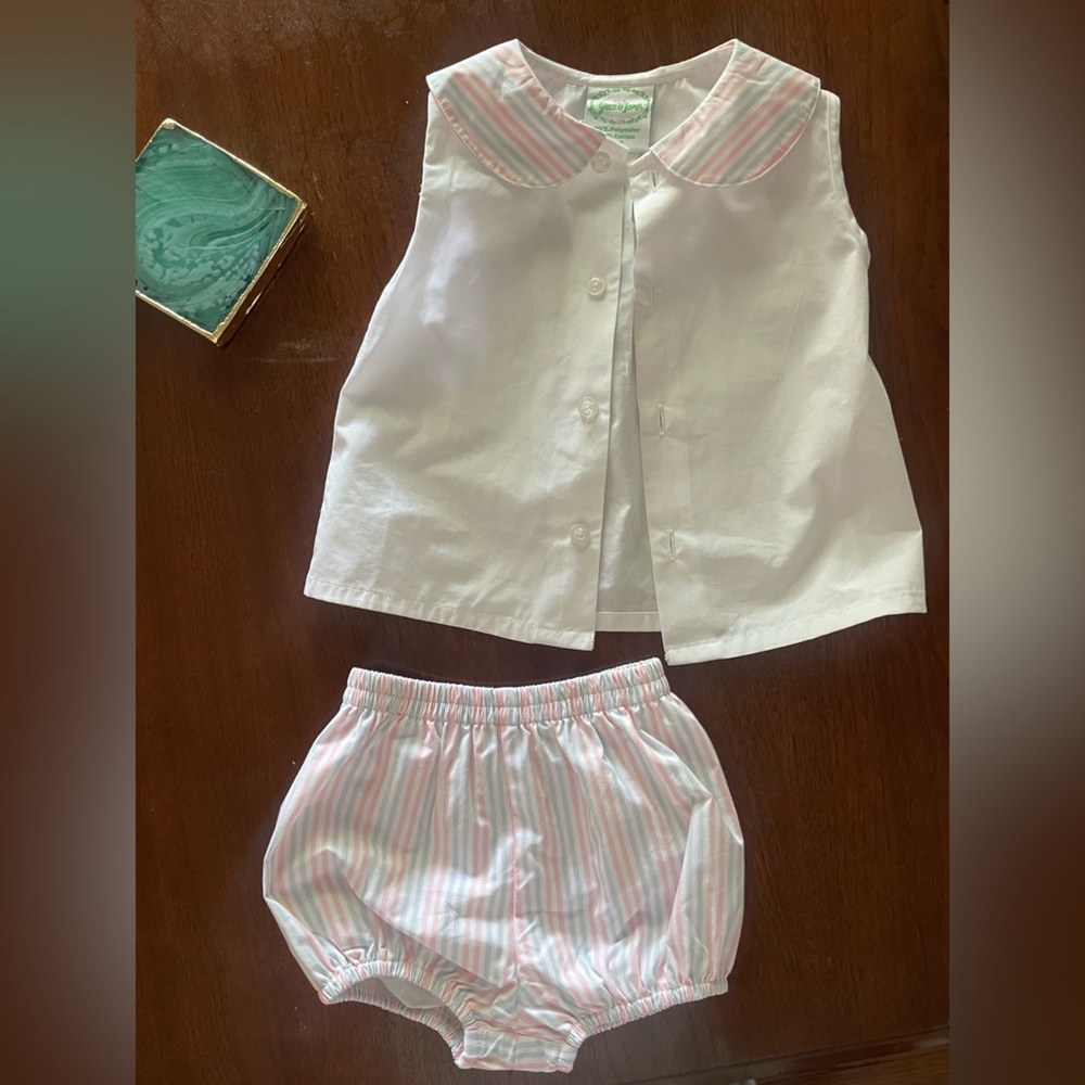 Grace & James Kids Striped Baby Set